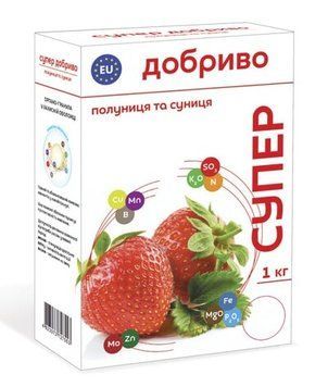 Добриво "Супер Добриво" 1 кг полуниця, суниця 268 фото